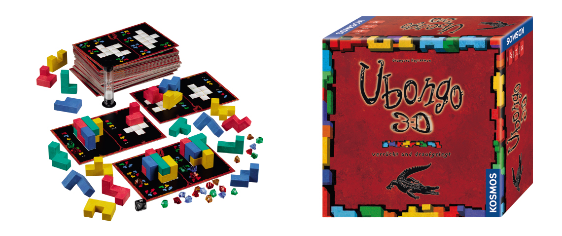 Ubongo 3D board game